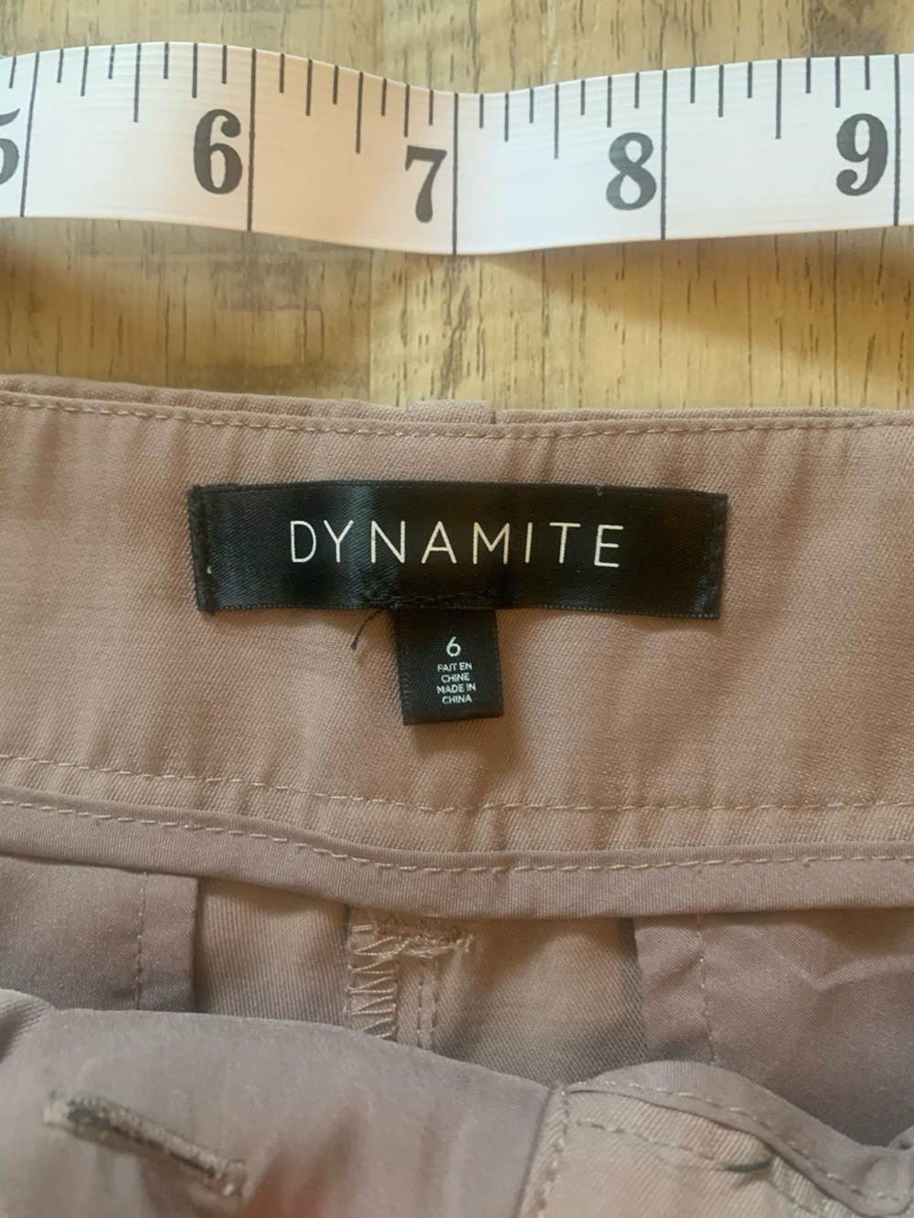 Dynamite Super Soft Brown Cargo Trouser - Picture 6 of 9